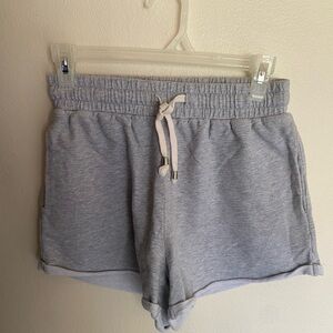 Women’s Light Gray Sweat Shorts XS